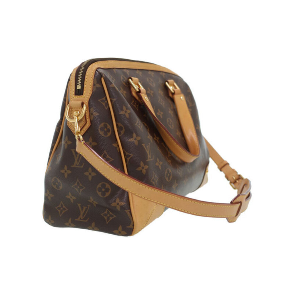 Louis Vuitton Retiro Monogram Leather Brown Bag